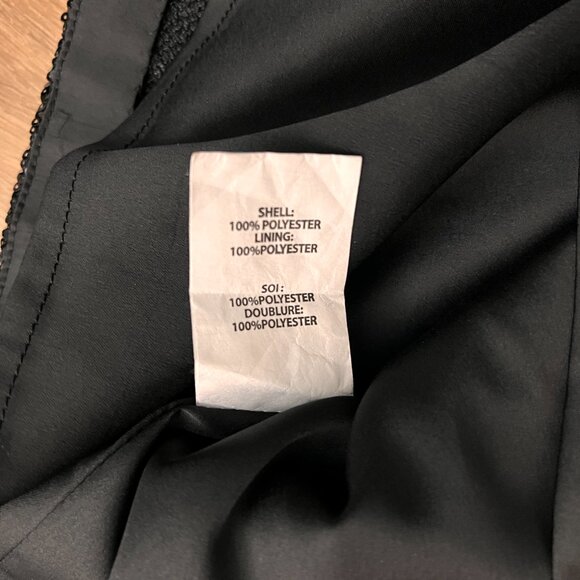 Ramy Brook Ash Black Sequin Drape Cowl Neck Top Sz S - Picture 10 of 16